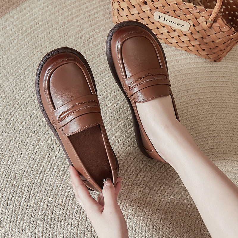 Slip-on Leather Loafers
