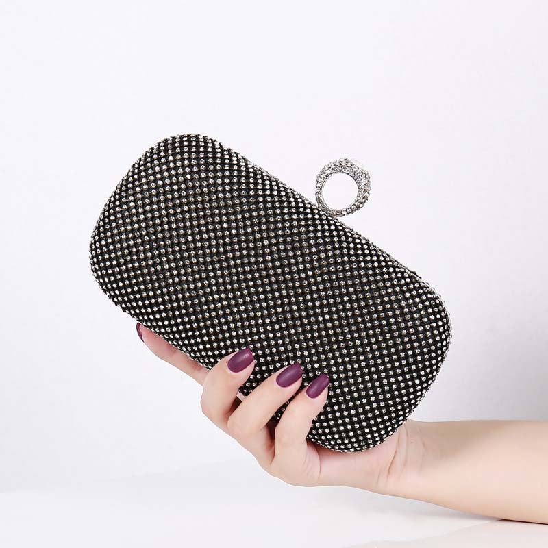 Adiffu Shiny Diamond Dinner Bag