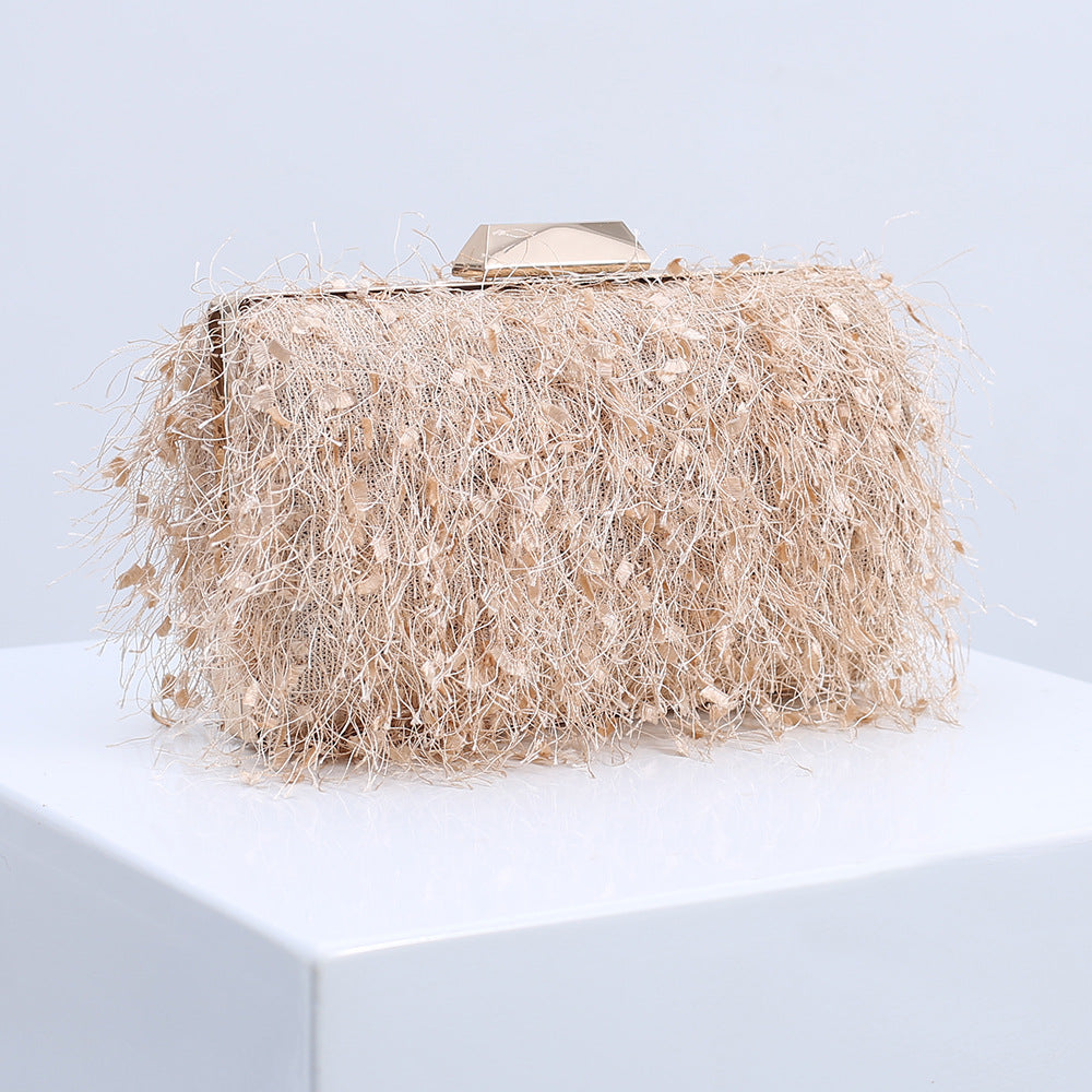Adiffu Tassel Evening Bag