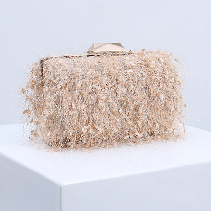 Adiffu Tassel Evening Bag