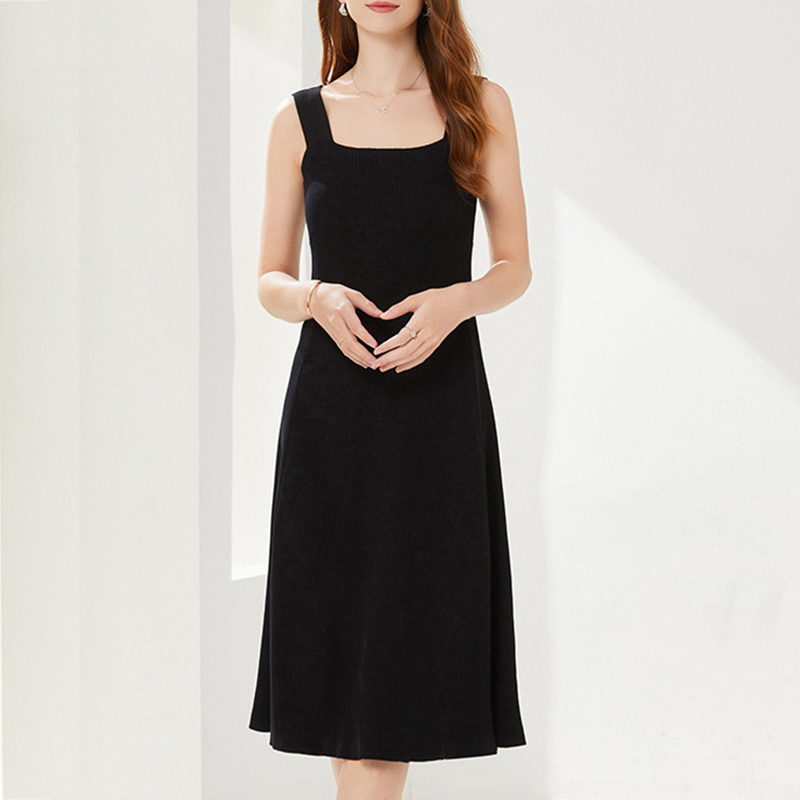 Adiffu French Camisole Sweater Dress
