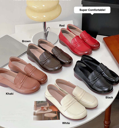 Adiffu Super Soft Leather Loafers
