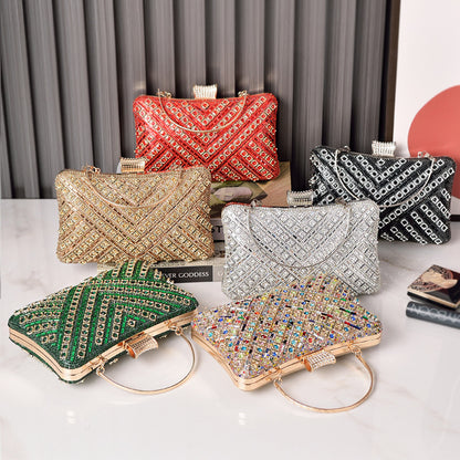 Adiffu Fashion Rhinestone Bag