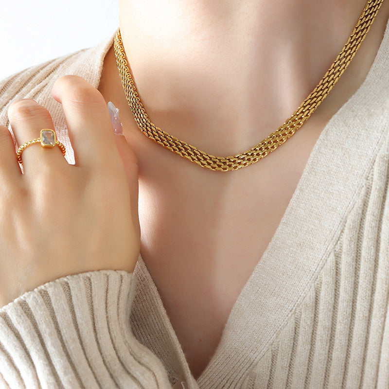 Adiffu Personalized Fashion Woven Necklace
