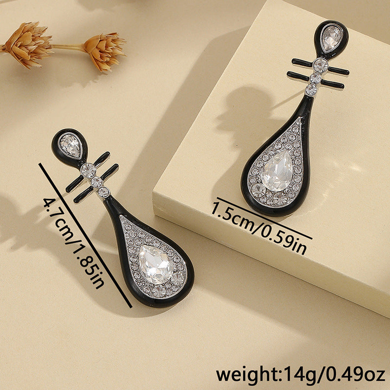 Adiffu Vintage Lute Earrings