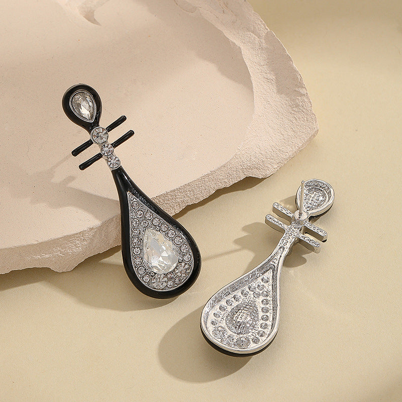 Adiffu Vintage Lute Earrings