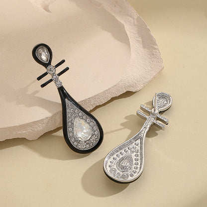 Adiffu Vintage Lute Earrings