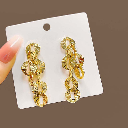 Sparkling Tassel Earrings