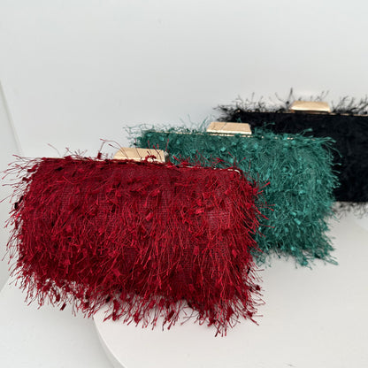 Adiffu Tassel Evening Bag