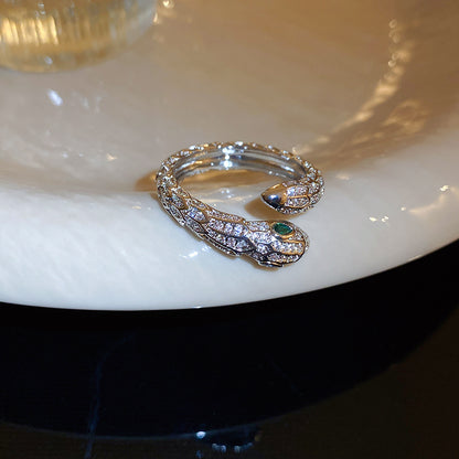 Adiffu Vintage Serpentine Open Ring