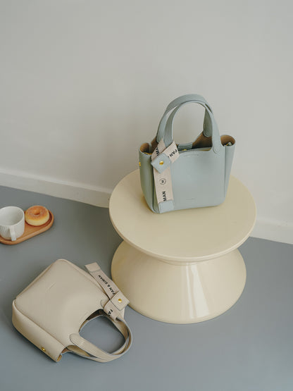 Solid Color Large Capacity Crossbody Bag