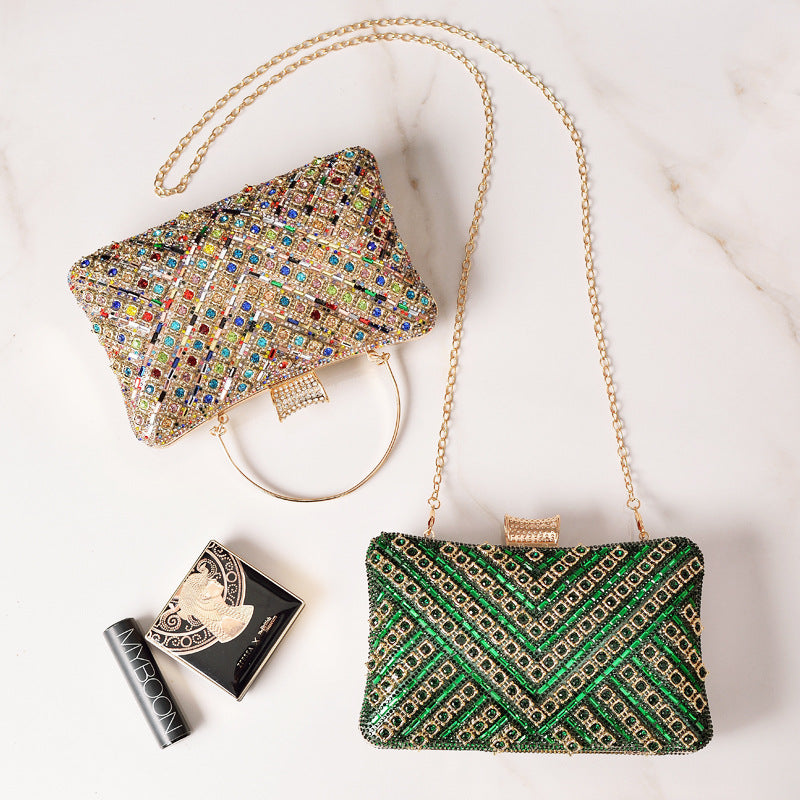 Adiffu Fashion Rhinestone Bag