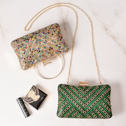 Adiffu Fashion Rhinestone Bag