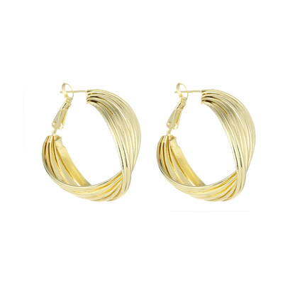 Adiffu European Style Multi-layer Winding Simple Ear Loop