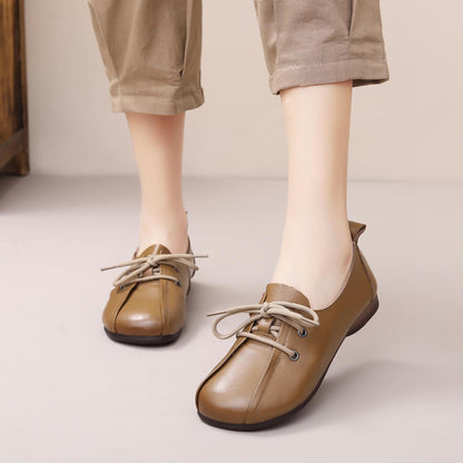 Adiffu Vintage Lace-up Women's Shoes