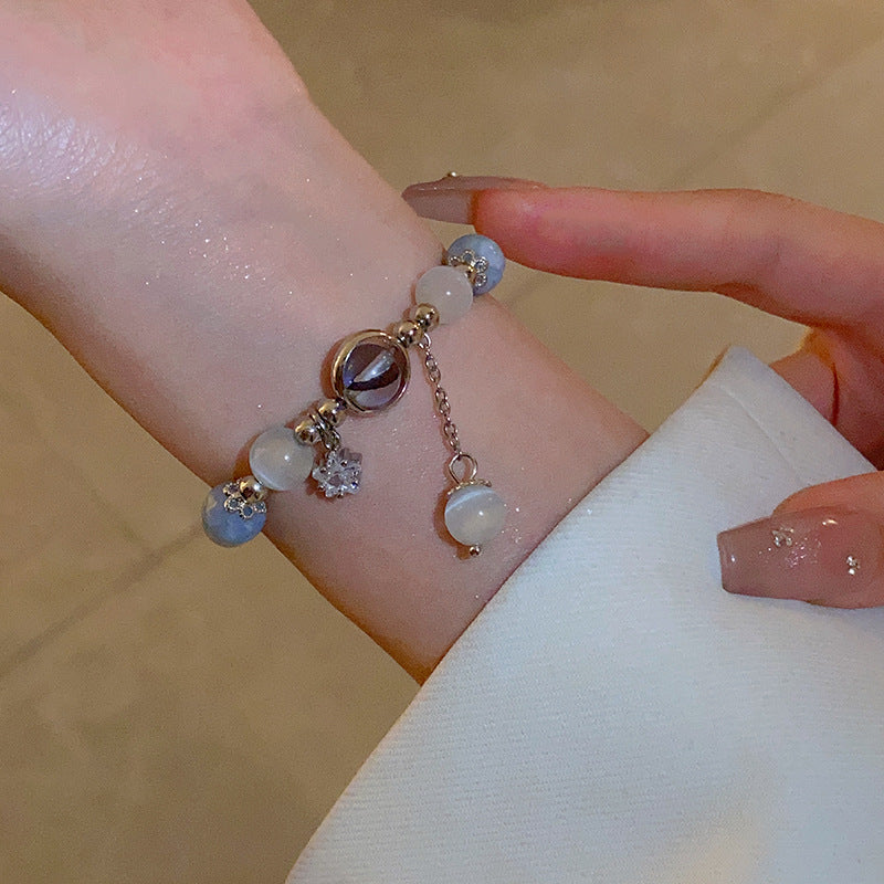 Adiffu Stylish Minimalist Beaded Bracelet