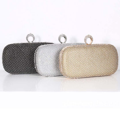 Adiffu Shiny Diamond Dinner Bag