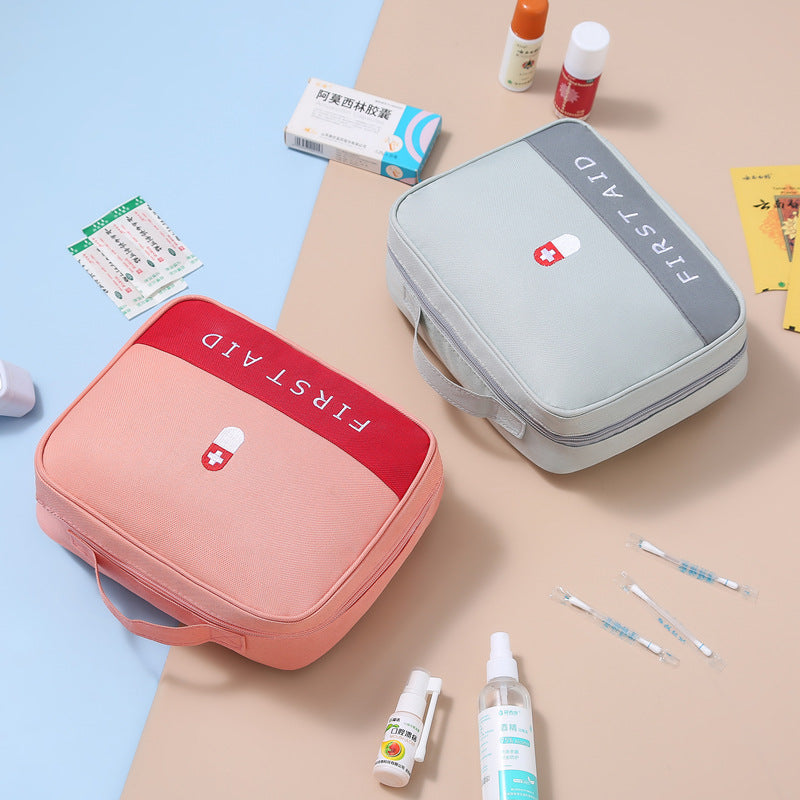 Adiffu Home First Aid Kit Portable Outdoor Travel Medicine Kit