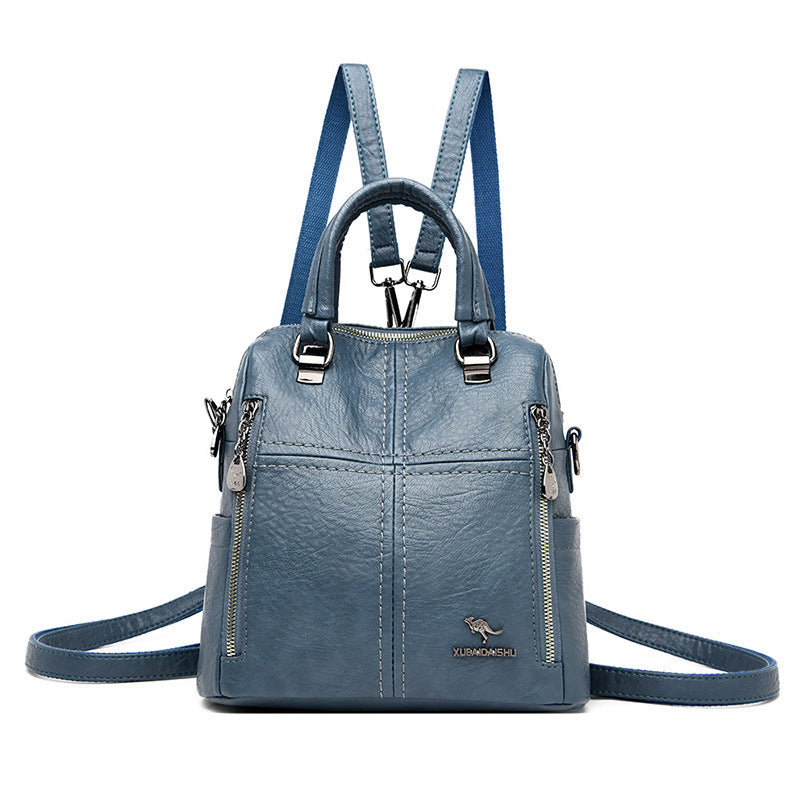 Adiffu Fashion Multi-Functional Backpack Handbag Single Shoulder Crossbody Bag