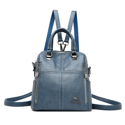Adiffu Fashion Multi-Functional Backpack Handbag Single Shoulder Crossbody Bag