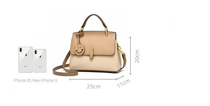 Adiffu Vintage Khaki/Black Crossbody Bag