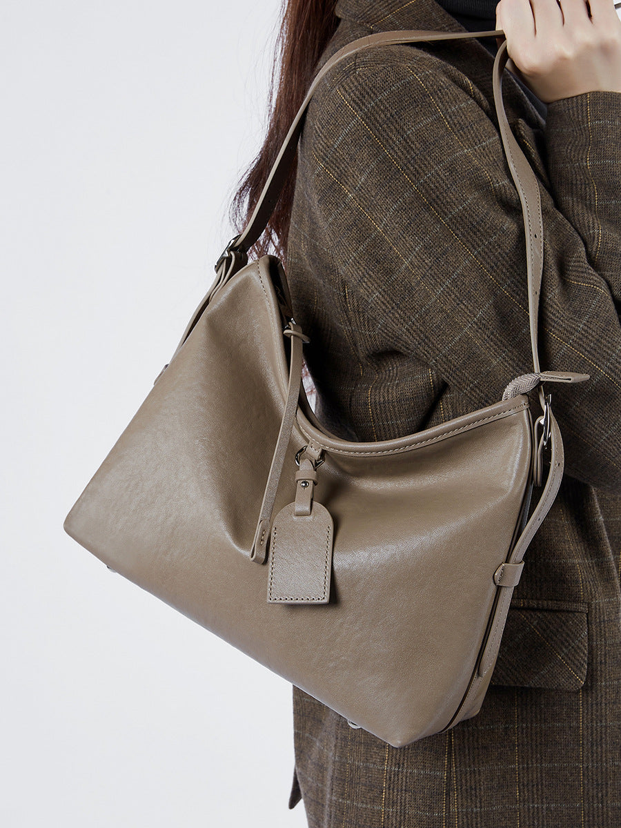 Adiffu Elegant Leather Shoulder Bag
