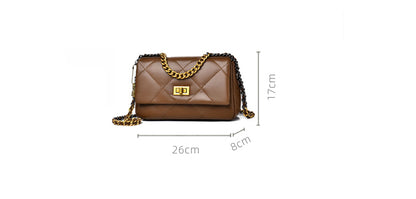 Adiffu Elegant Soft Leather Crossbody Tote