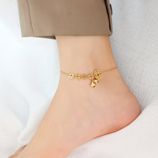 Adiffu Fashion Bell Anklets