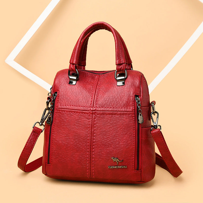 Adiffu Fashion Multi-Functional Backpack Handbag Single Shoulder Crossbody Bag