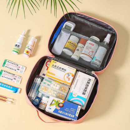 Adiffu Home First Aid Kit Portable Outdoor Travel Medicine Kit