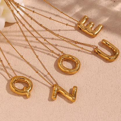 Adiffu Fashion Letter Necklace