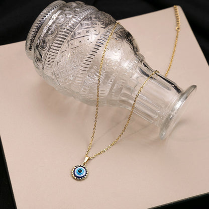European and American Personality Nightmare Eye Pendant Necklace