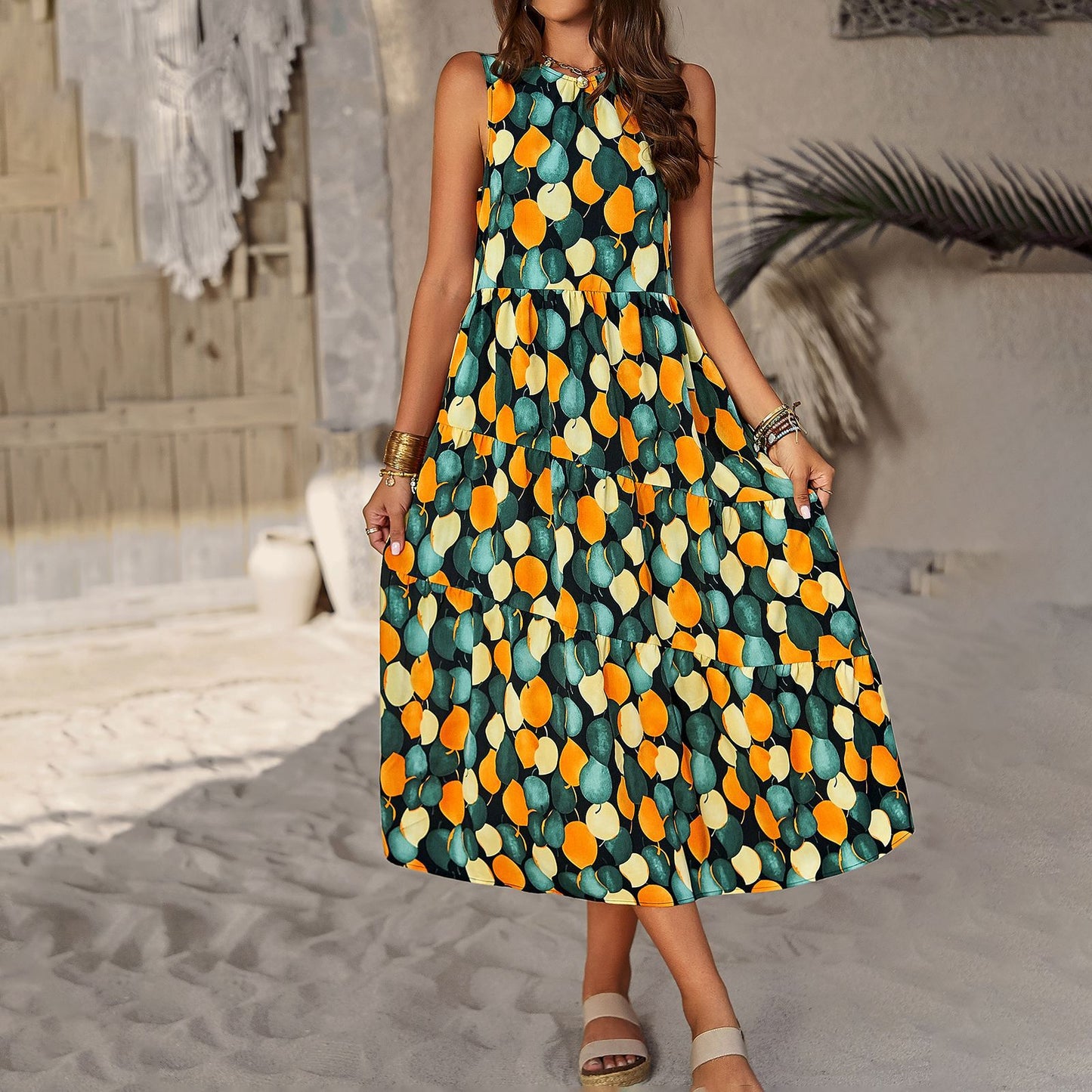 Stylish Voluminous Holiday Dress