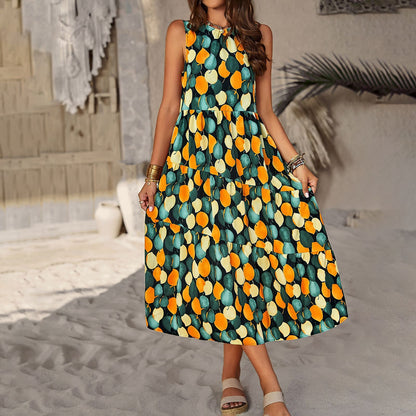 Stylish Voluminous Holiday Dress
