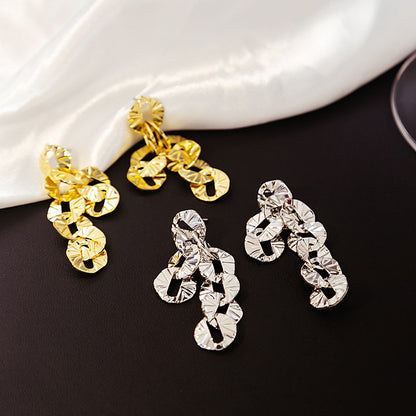 Sparkling Tassel Earrings