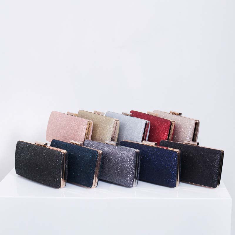 Premium Glitter Banquet Clutch