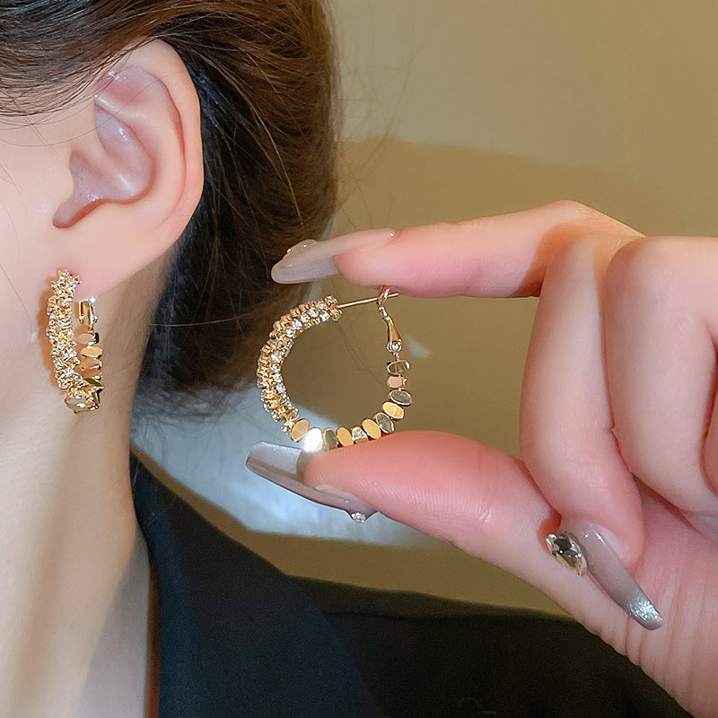 Adiffu Fancy Round Earrings