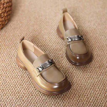 Adiffu British Style Leather Loafers