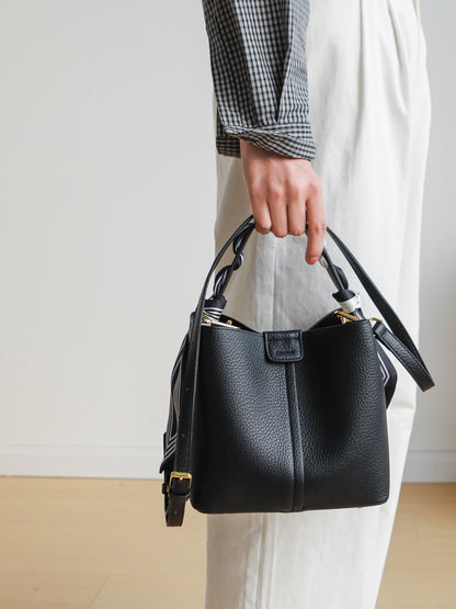 Adiffu Beige/Deep Yellow/Black Crossbody Bag And Handbag