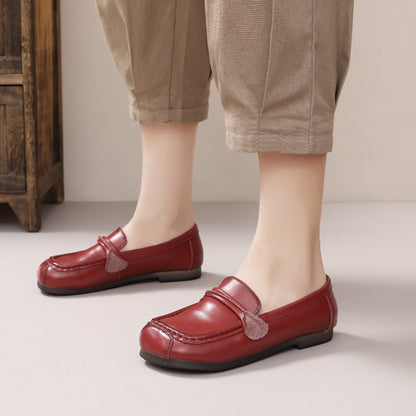 Leather Handmade Women's Loafer