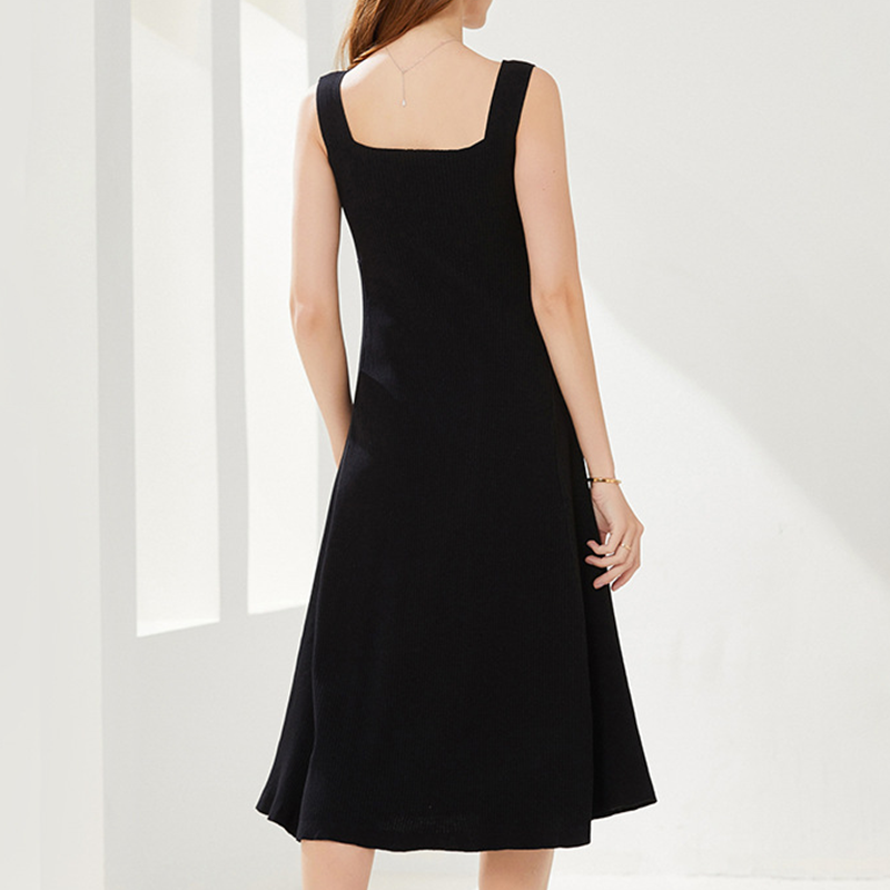 Adiffu French Camisole Sweater Dress