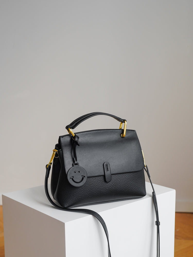 Adiffu Vintage Khaki/Black Crossbody Bag