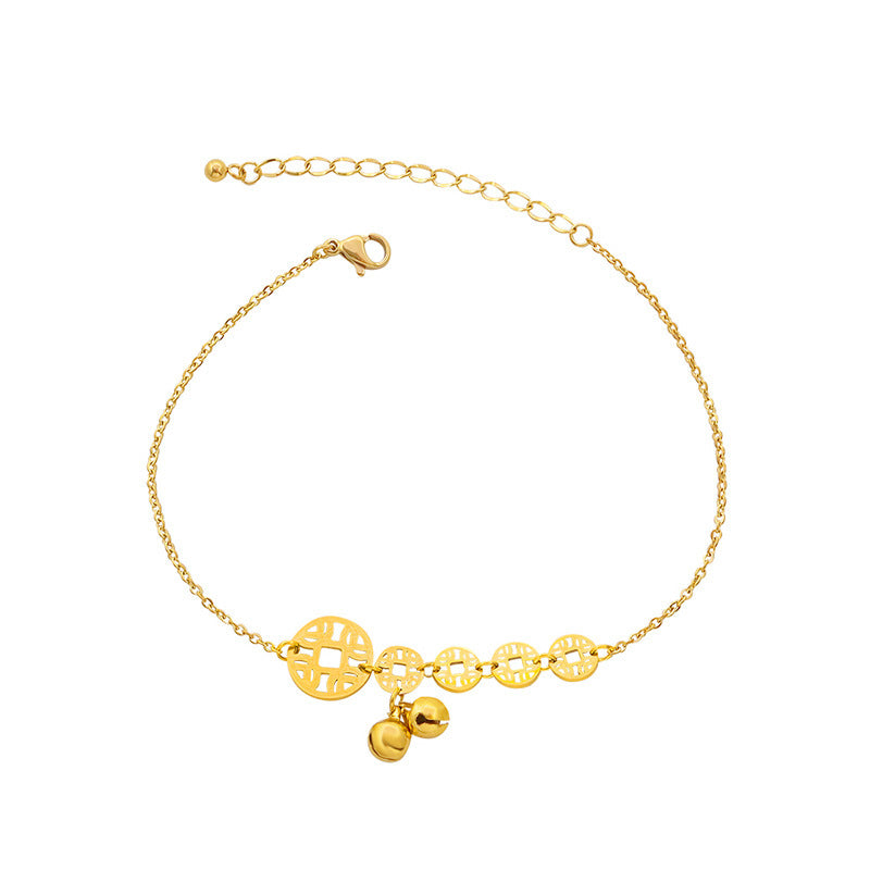 Adiffu Fashion Bell Anklets