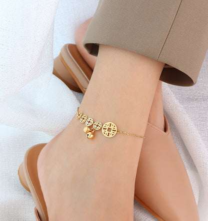 Adiffu Fashion Bell Anklets