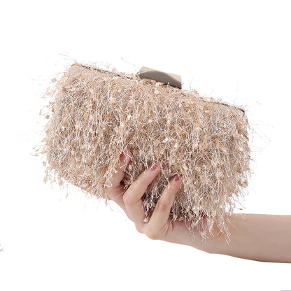 Adiffu Tassel Evening Bag