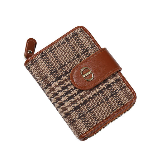 Adiffu Short Multi-Card Wallet For Women