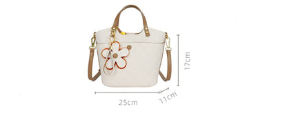 Sophisticated Soft Leather Hand Crossbody Bag