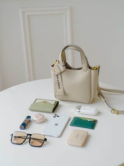 Solid Color Large Capacity Crossbody Bag