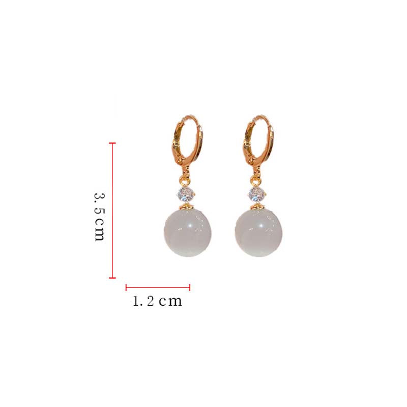 Adiffu Sweet High-grade Opal Ear Buckle