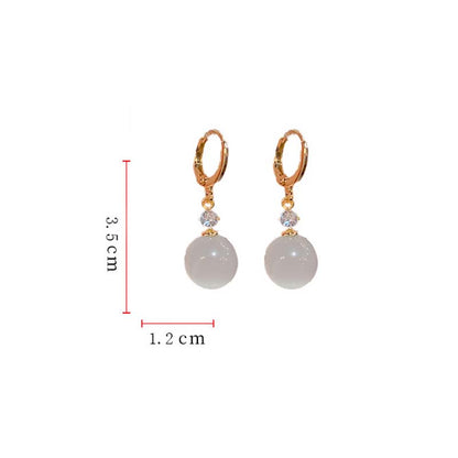 Adiffu Sweet High-grade Opal Ear Buckle